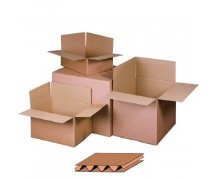 Einwellige Faltkartons